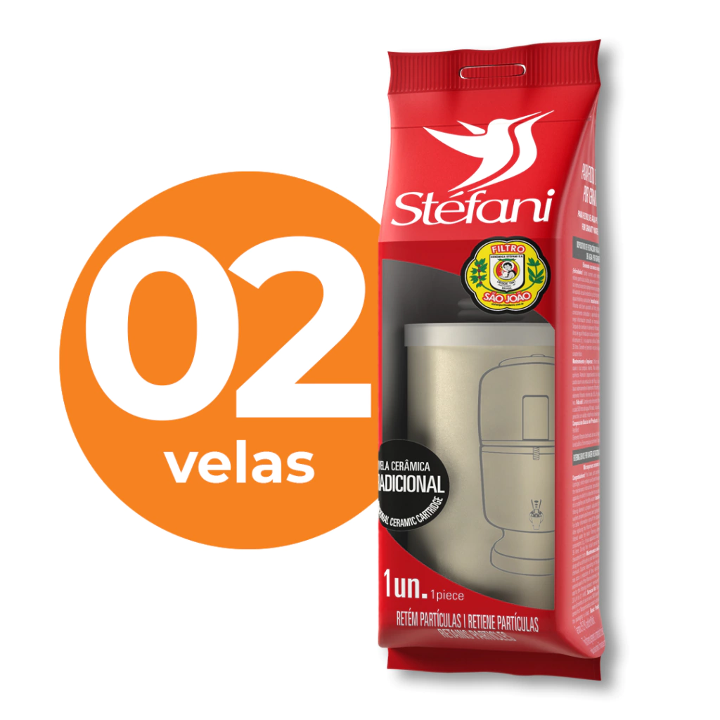 Vela Tradicional - Caixa com 2 unidades